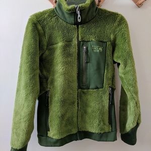 Mountain hard wear green fleece size medium